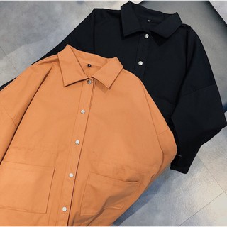 Áo khoác Kaki PUN JACKET Unisex (Đen/Nâu)