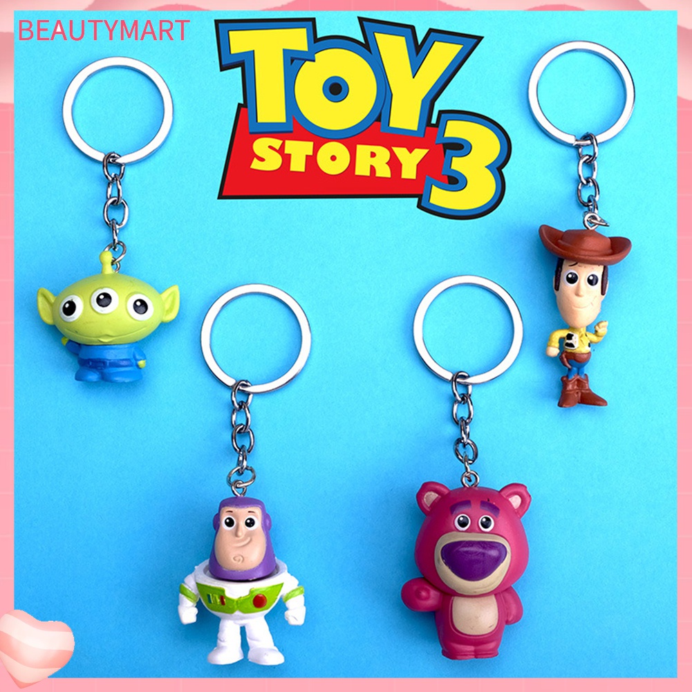 Móc Khóa Hình Buzz Lightyear Woody Lotso Hoạt Hình Dễ Thương