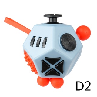 fidget pad figet cube Spot FT02 decompression Rubik's Cube second generation 12-side decompression Rubik's Cube second generation Fidget bubble music decompression toy set