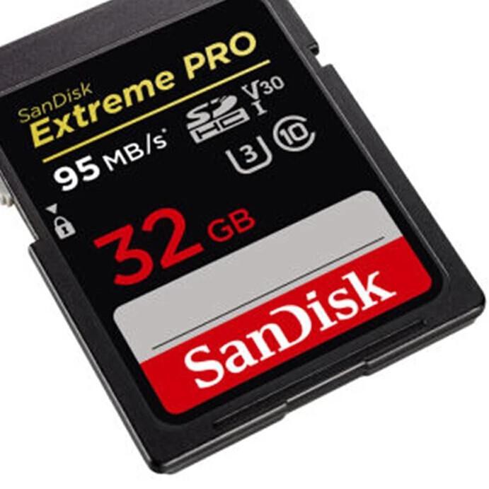 Thẻ Nhớ Sandisk Sdhc 32gb / 64gb / 128gb Lên Đến 95mb / S