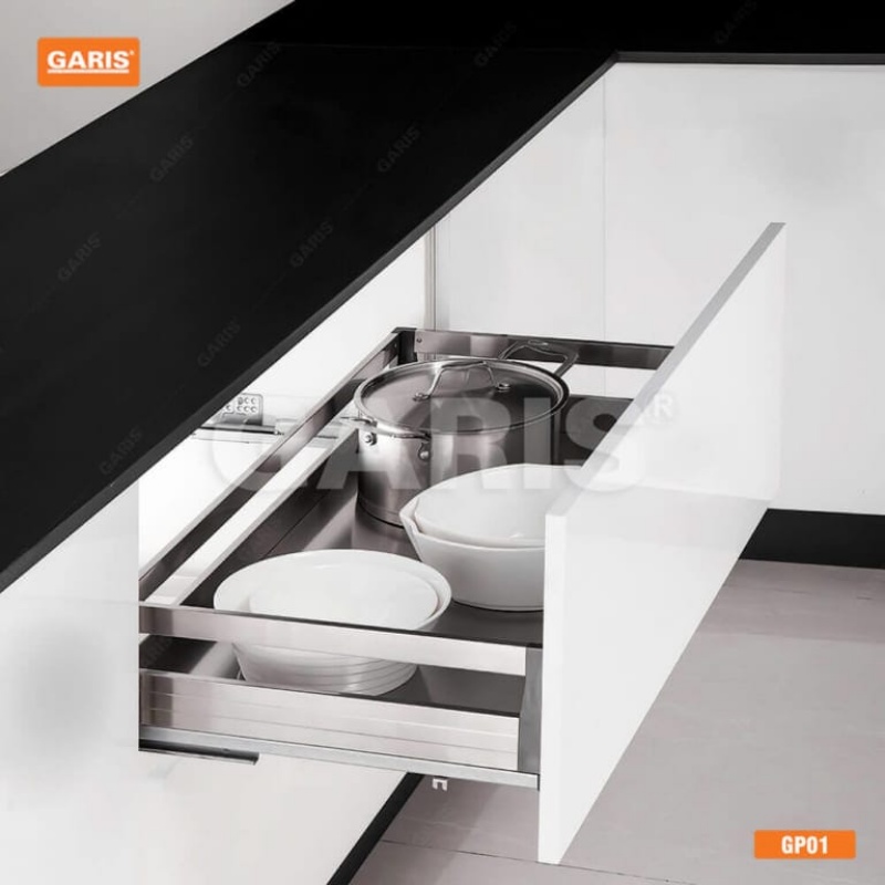 Giá Xoong Nồi, Cánh Kéo Garis GP01 - Chất Liệu Inox