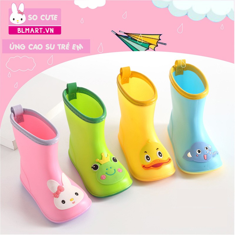 Ủng đi mưa cao cấp cho bé