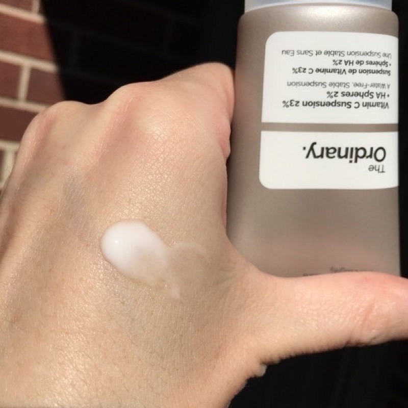 Kem Dưỡng Vitamin C Sáng da Suspension 30% in Silicone  – The Ordinary