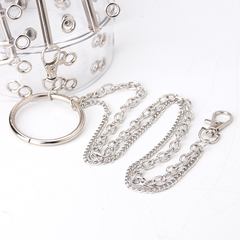 Dây thắt lưng Haimeikang thiết kế trong suốt thời trang âu mỹ dành cho nữ