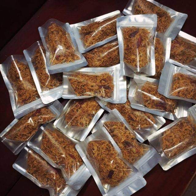 1KG Khô gà lá chanh loại 1 siêu ngon