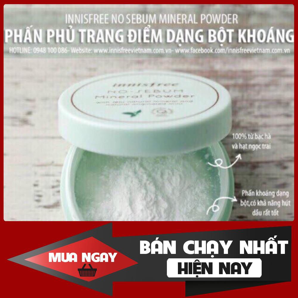 [TỐT NHẤT] Phấn Phủ Bột Innisfree No Sebum mineral Powder – 5g