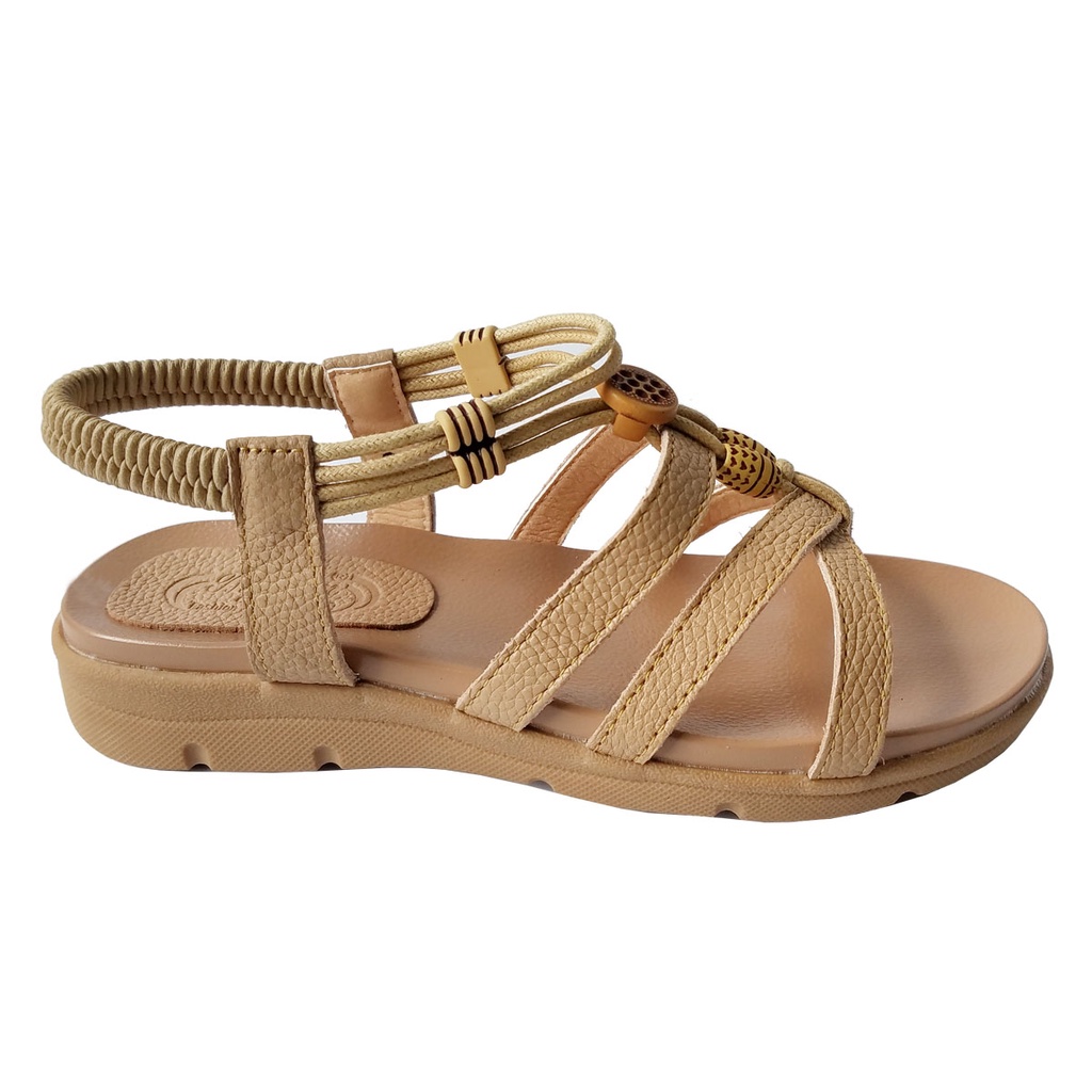 Giày sandal nữ da bò BIGGBEN HKD105