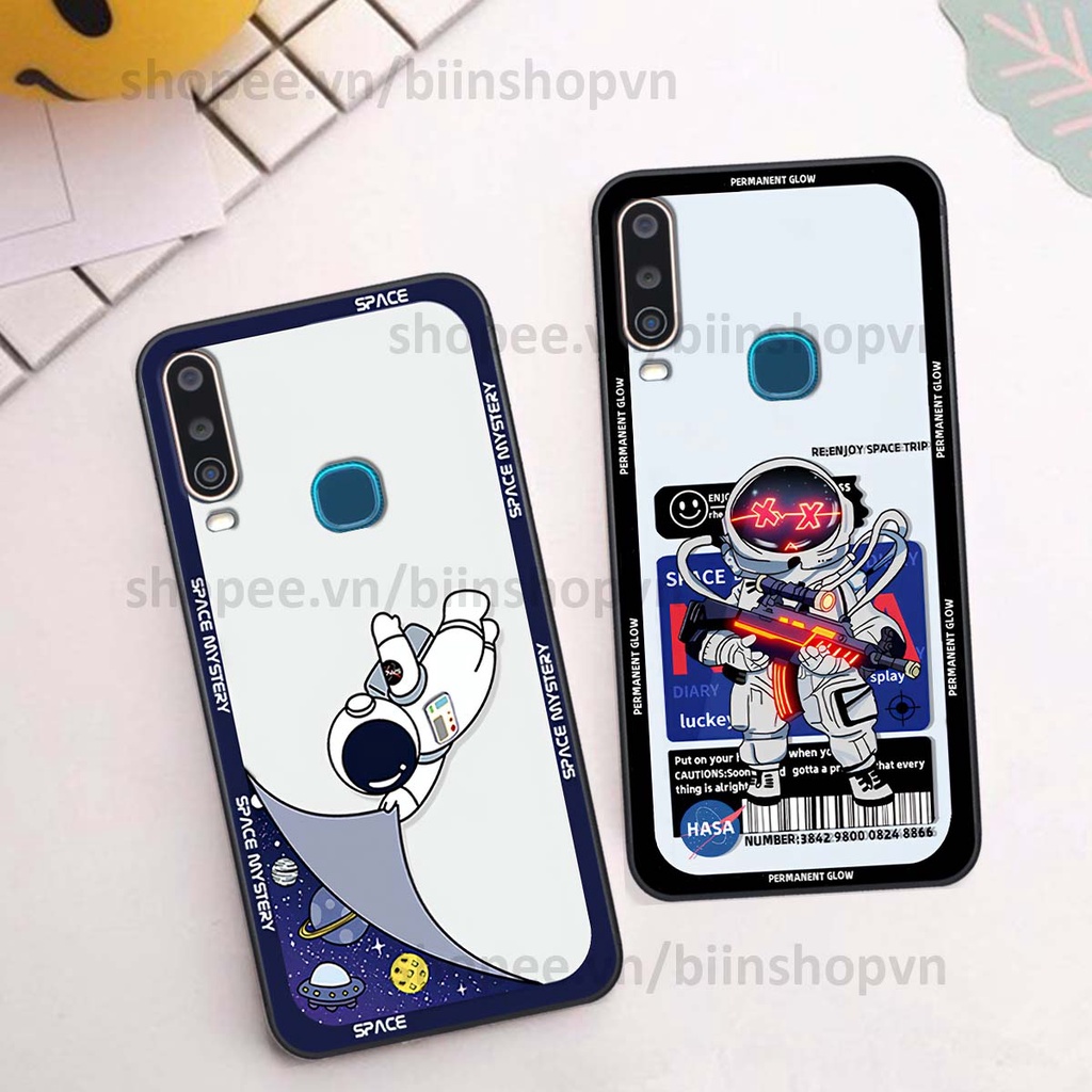 Ốp Vivo U10 / Y12 / Y15 / Y17 phi hành gia vũ trụ space.x siêu đẹp, thời trang