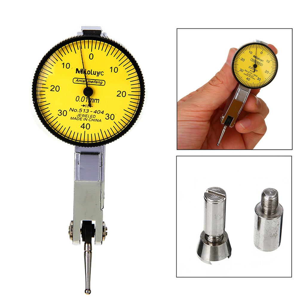 Đồng Hồ Đo Tốc Độ Chính Xác Với Đường Ray Đuôi Bồ Câu 0-40 - 0 0.01mm