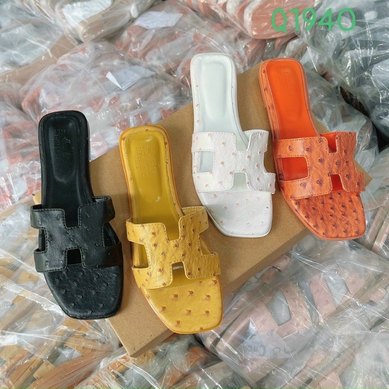 [ SIÊU HOT 2021 ] Dép chữ H da hột sần trend đi chơi đi học đi làm đi biển đi du lịch HALEY STORE