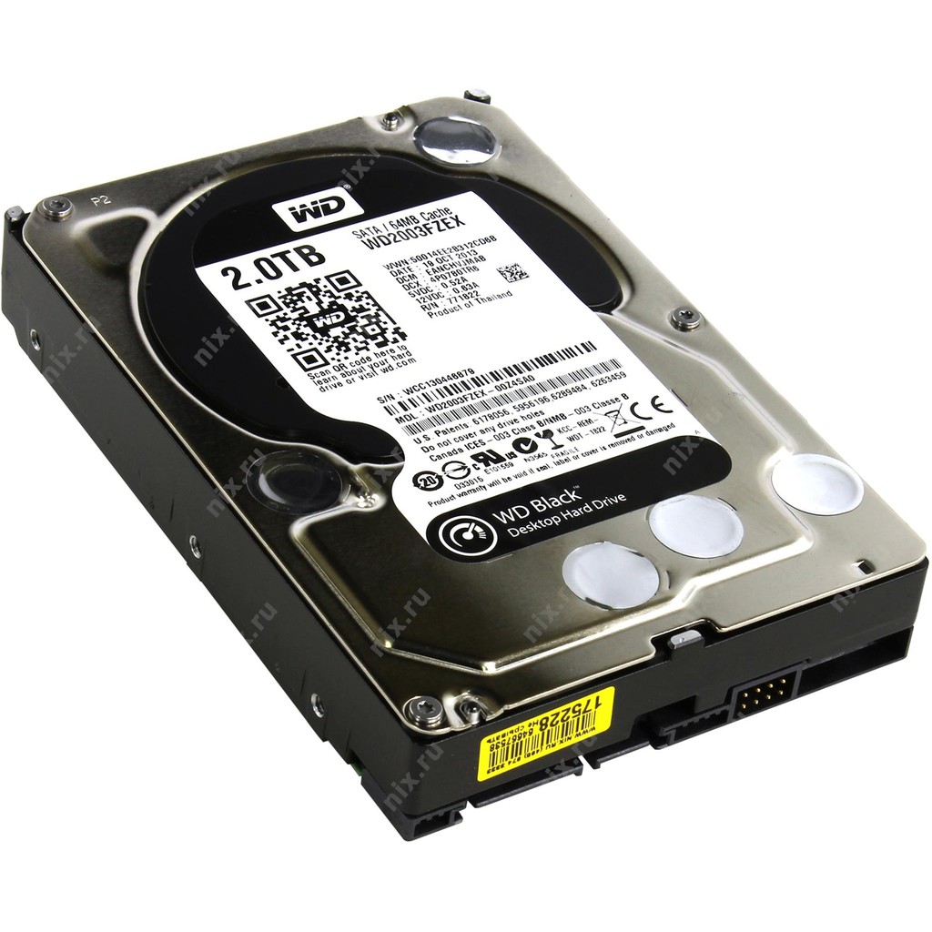 Ổ cứng gắn trong HDD WD 2Tb Black SATA3