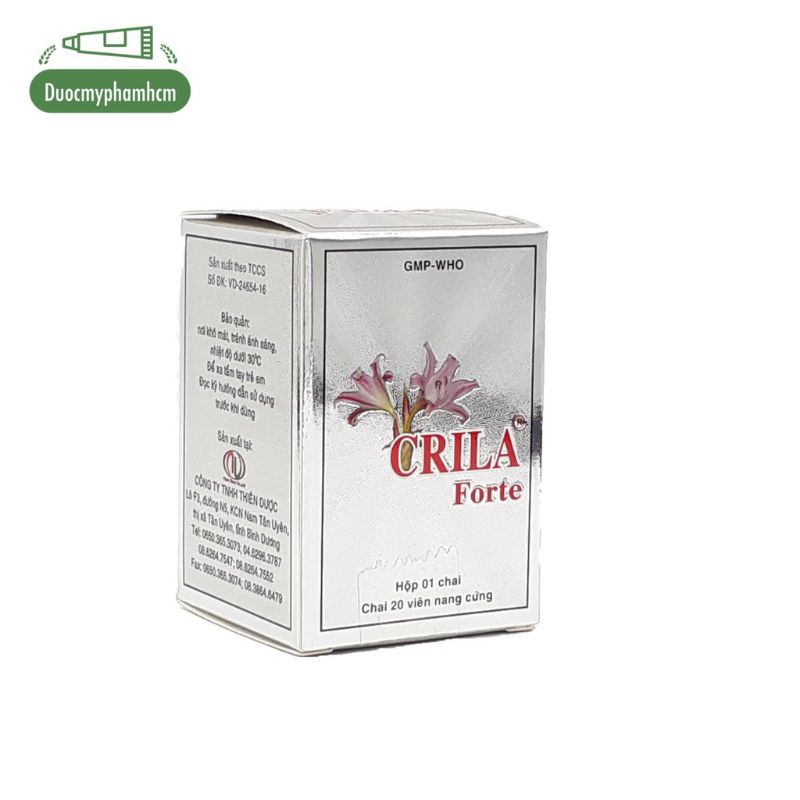 Crila forte  Thiên Dược.