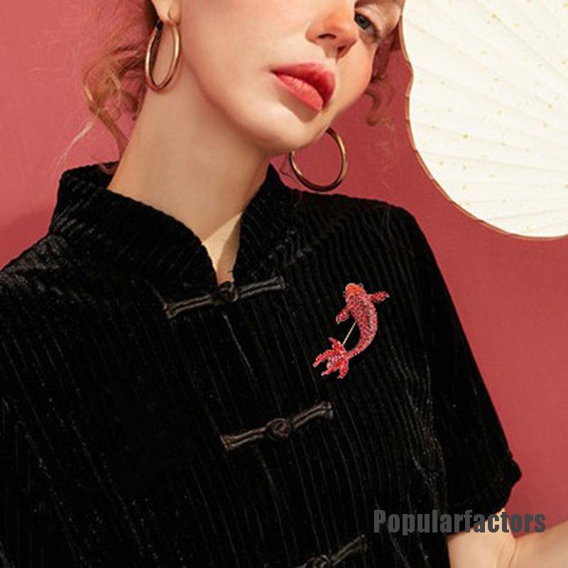 1 Ghim Cài Áo Hình Cá Chép