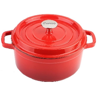 Nồi gang đúc tráng men Rapido 22cm