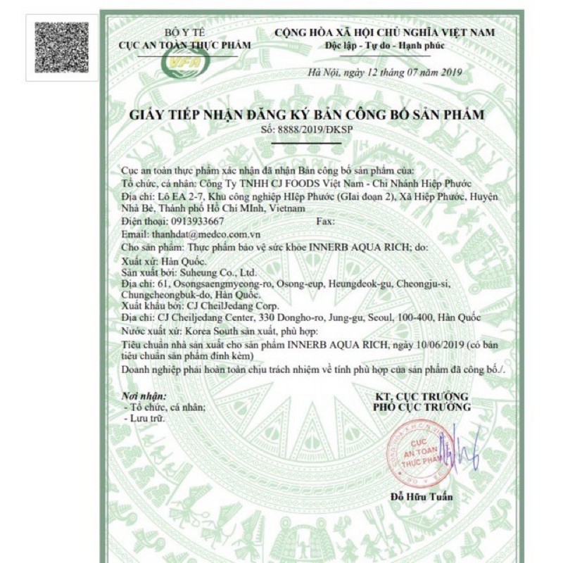 Nước Uống Collagen Vitamin C innerB | BigBuy360 - bigbuy360.vn