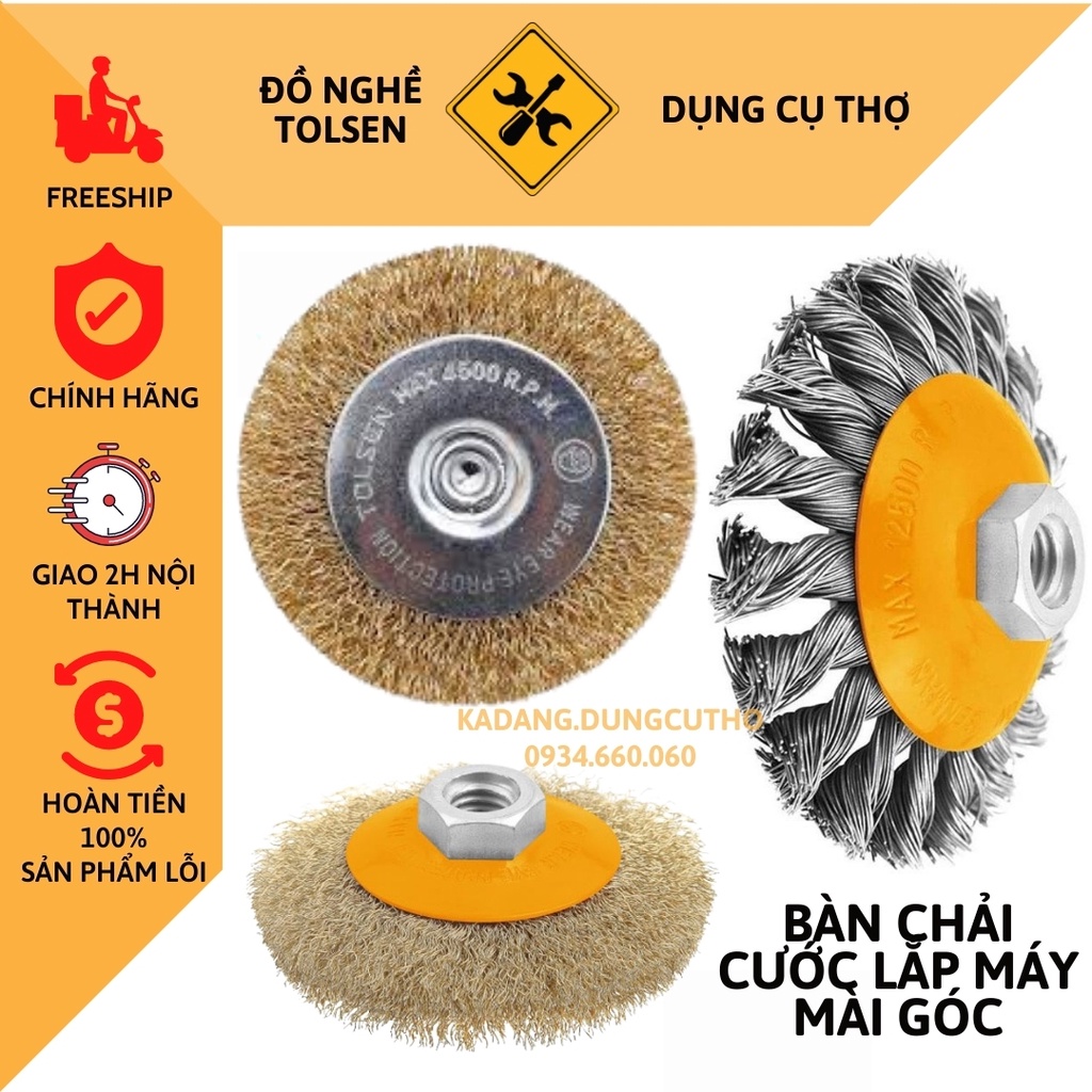 ĐÁ MÀI CƯỚC (CÔNG NGHIỆP) TOLSEN 77597/ 77517/ 77520/ 77527