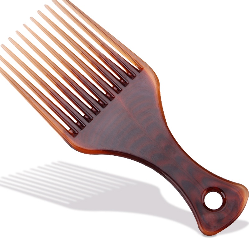 Lược chải Pomade chuyên dụng Afropick hổ phách