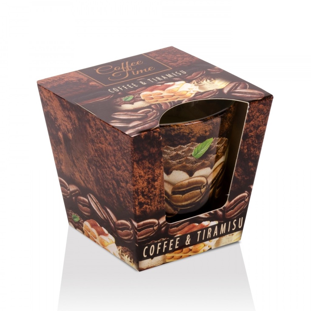 Ly nến thơm Bartek Candles BAT9123 Coffee Time 115g (Hương cà phê)