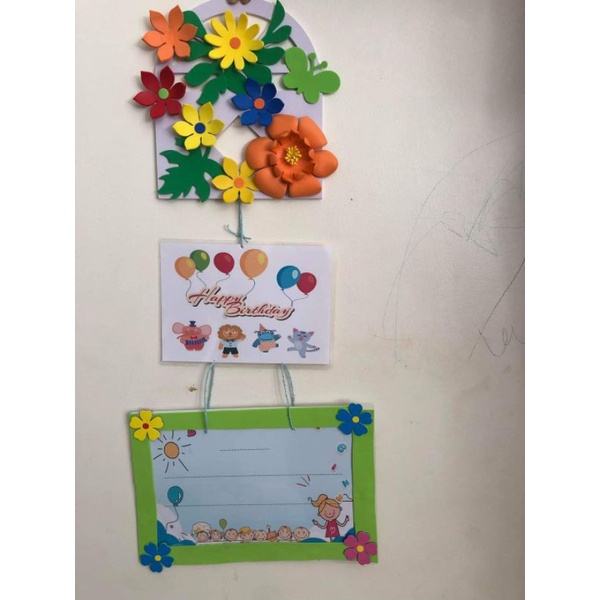 Trang trí lớp tuyên dương sinh nhật
