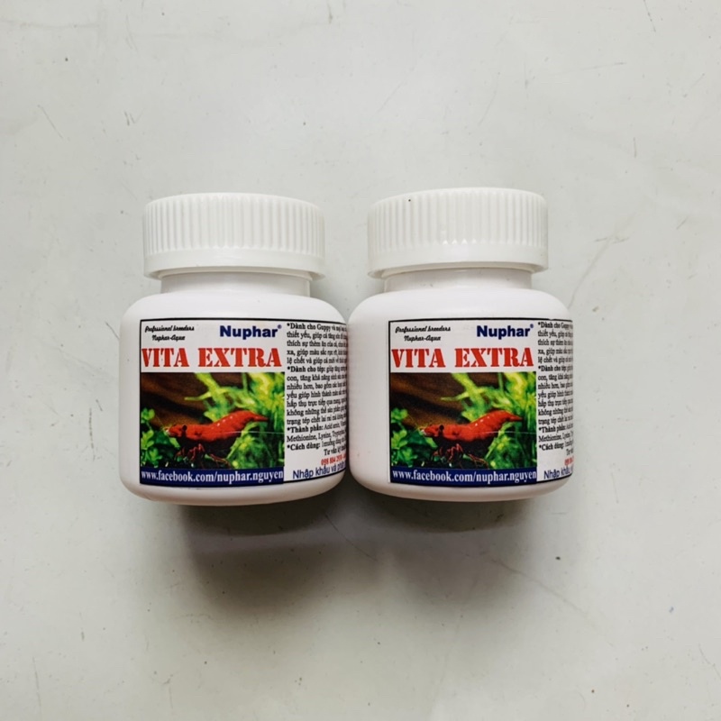 NUPHAR VITA EXTRA TĂNG CƯỜNG VITAMIN CHO CÁ