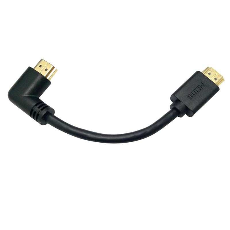 Dây cáp điều hợp HDMI 2.0 1080P 4K kiểu góc phải cho Xbox/HDTV/DVD