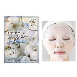 Mặt nạ dưỡng da tuyết 3W Clinic Fresh White Sheet Mask (Miếng)