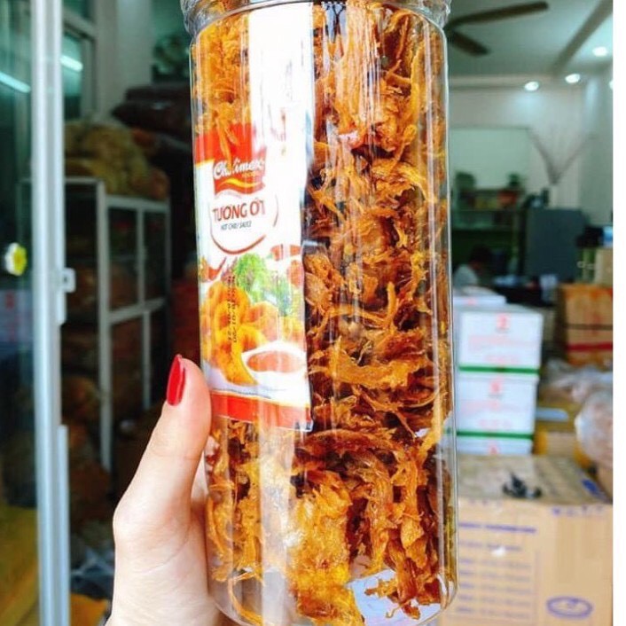 Mực Xé Tẩm, Mực Tẩm Xé Sợi Vị Cay  -mực Cán Tẩm Vị Đồ Ăn Vặt | BigBuy360 - bigbuy360.vn