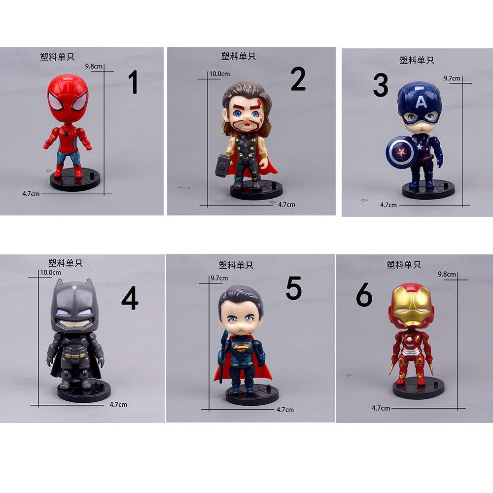 CHOOKEY Nhân Vật Người Nhện Marvel Avengers Trang Trí Bánh Kem