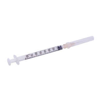 Ống tiêm, xilanh 1cc - Bơm kim tiêm 1ml sử dụng 1 lần VINAHANKOOK - Hộp 100 cái