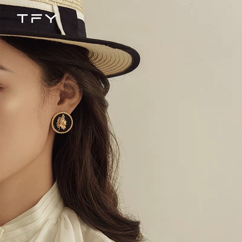 Hoa tai xinh cổ điển retro - Maben