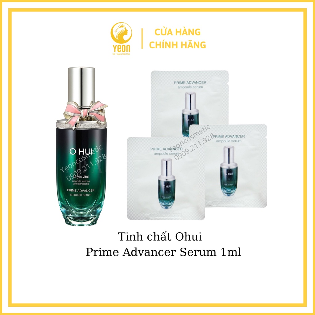 Gói Tinh Chất Chống Lão Hóa, Xóa Mờ Nét Nhăn, Ohui Prime Advancer Serum_???? ?????? ?????????