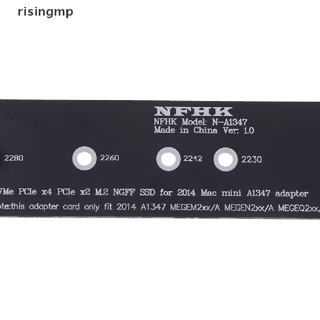 Thẻ Chuyển Đổi PCI-Ex4 M.2 NGFF NVME AHCI SSD Cho 2014macbook mini A1347