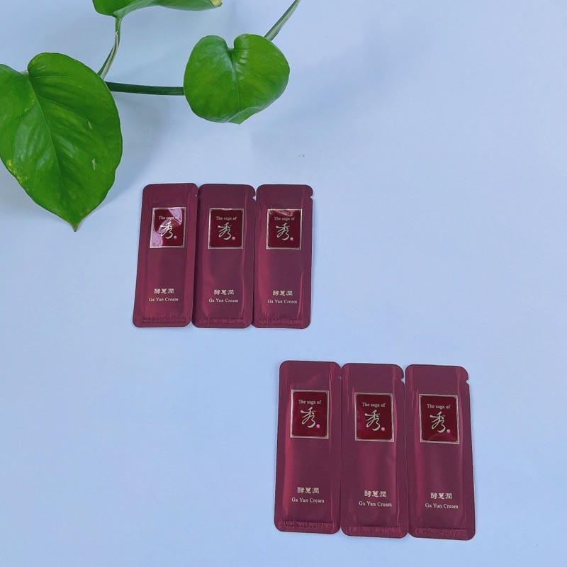 Gói Sample Kem Dưỡng Chống Lão Hoá Saga Ga Yun Cream 1ml