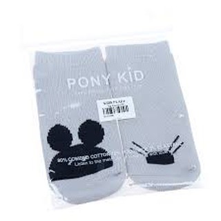 Combo 10 đôi tất pony kid chống trơn trượt cho bé