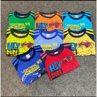 Bộ quần áo thun cotton trẻ em - Bộ quần áo cộc tay bé trai chất cotton mát co dãn thoải mái vận động