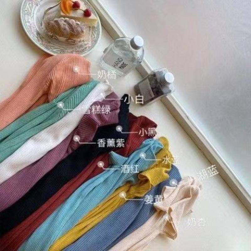 Áo Thun Nữ Ngắn Tay Cổ Tròn Thời Trang Hàn
