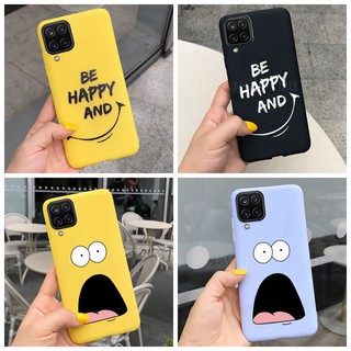 Ốp lưng silicon dẻo Soft Keep Smile Matte cho Samsung Galaxy A12 A42 A52 5G A32 A02s A02Core