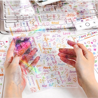 Set Sticker Trang Trí Toploader, Sổ, Decor Sticker