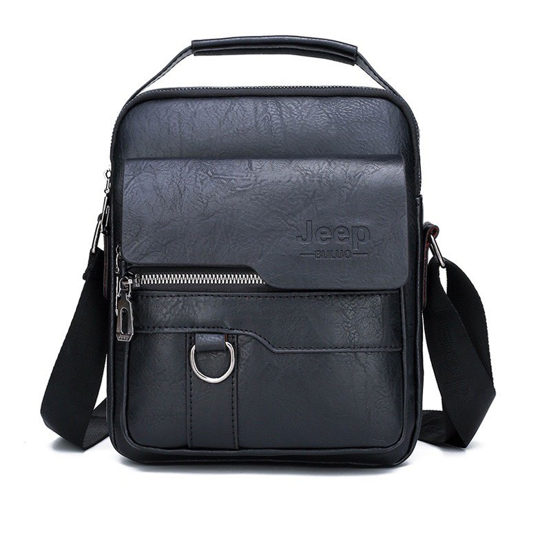 Túi đeo chéo nam da bò JEEP BULUO 26x21x6cm-EVA.STORES | BigBuy360 - bigbuy360.vn