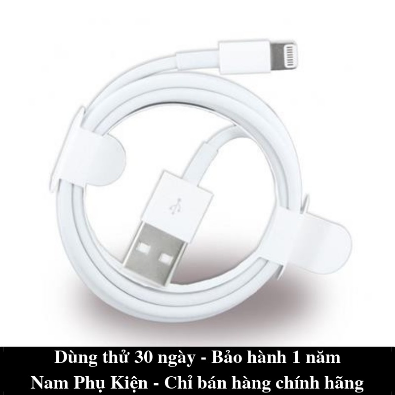 Cable Sạc USB Sang Lightning và Type C sang Lightning Chuẩn Hãng