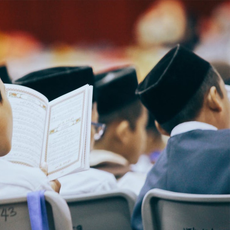 Mũ Trùm Đầu Màu Đen Bằng Nhung Phong Cách Hồi Giáo Cho Nam