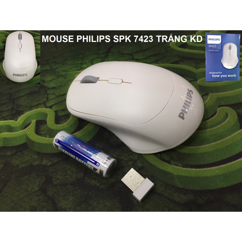 CHUỘT PHILIPS SPK 7423 KD ĐEN