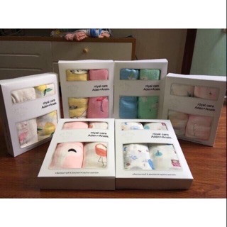 Set hộp 2 khăn Aden sợi tre