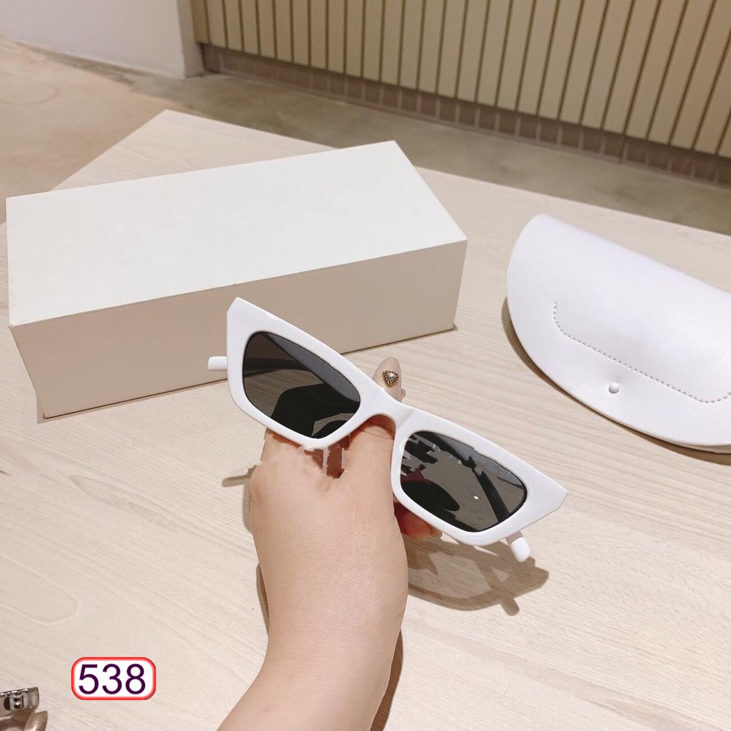 MẮT KÍNH THỜI TRANG HOT TREND 538 MẮT MÈO VUÔNG SANG CHẢNH | BigBuy360 - bigbuy360.vn