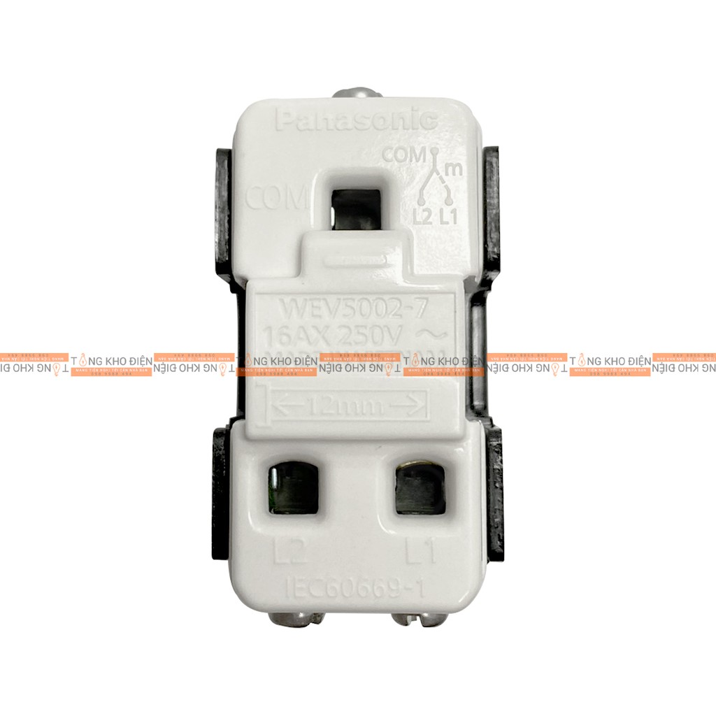 Công Tắc 2 Chiều Panasonic WEV5002-7SW [Dòng Wide]