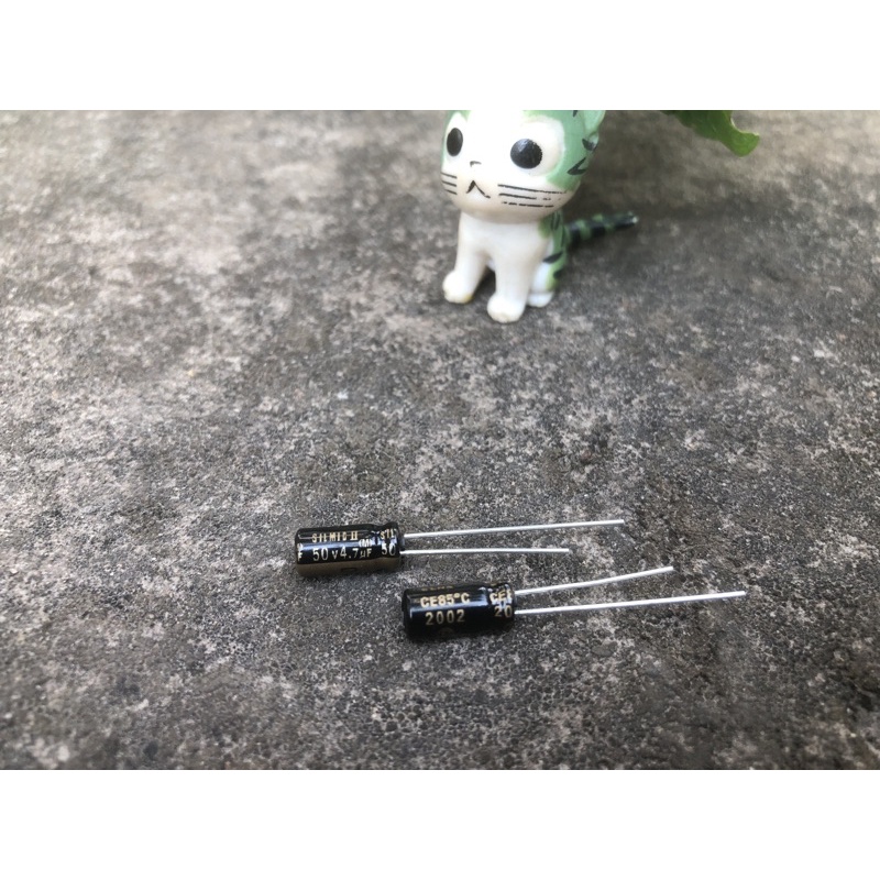 Tụ Elna Silmic2 4.7uf 50V mới chính hãng
