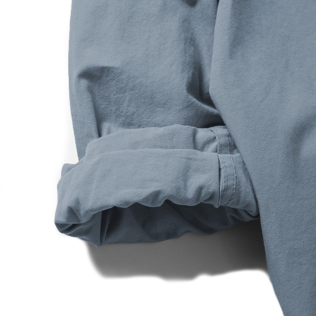 Áo sơ mi nam DOUBLE'D tay dài trơn SE2XD | BigBuy360 - bigbuy360.vn