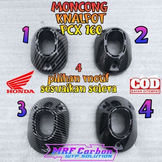 Nắp đậy ống xả bằng sợi carbon chất lượng cao cho pcx 160 pcx 160 pcx 160