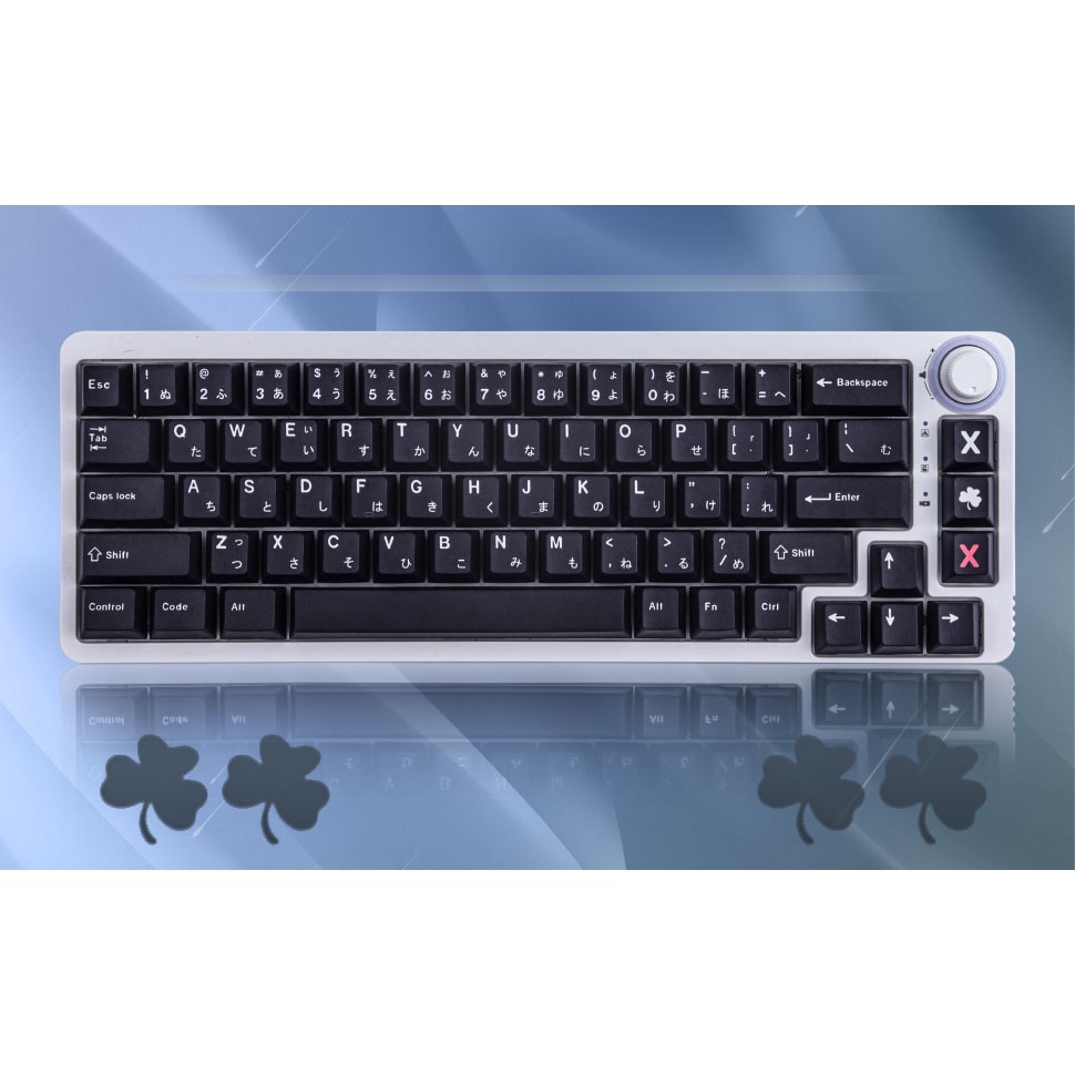 Gói phím GMK WOB, 134 phím keycaps cherry Cấu hình DYE-SUB Cá nhân hóa GMK Keycaps cho bàn phím cơ