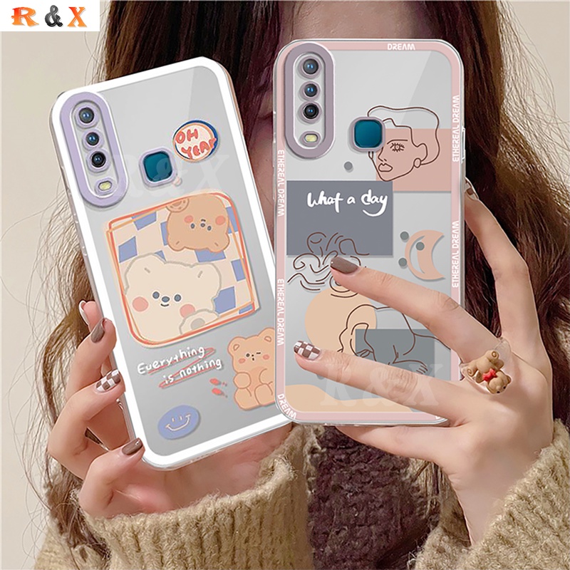 Ốp Điện Thoại Cao Su Mềm Họa Tiết Trừu Tượng Huawei Y7A Y7 Pro 2019 Nova 3i Nova 5T Nova7i 7SE Y9S Y9 Prime 2019 P20 Lite P30 P40